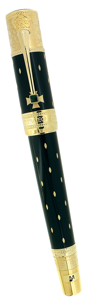NEVER INKED 2010 MONTBLANC ELIZABETH I PATRON OF THE ART LIMITED EDITION FOUNTAIN PEN MINT OFFERED BY ANTIQUE DIGGER