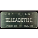 2010 MONTBLANC ELIZABETH I PATRON OF THE ART LIMITED EDITION FOUNTAIN PEN MINT OFFERED BY ANTIQUE DIGGER