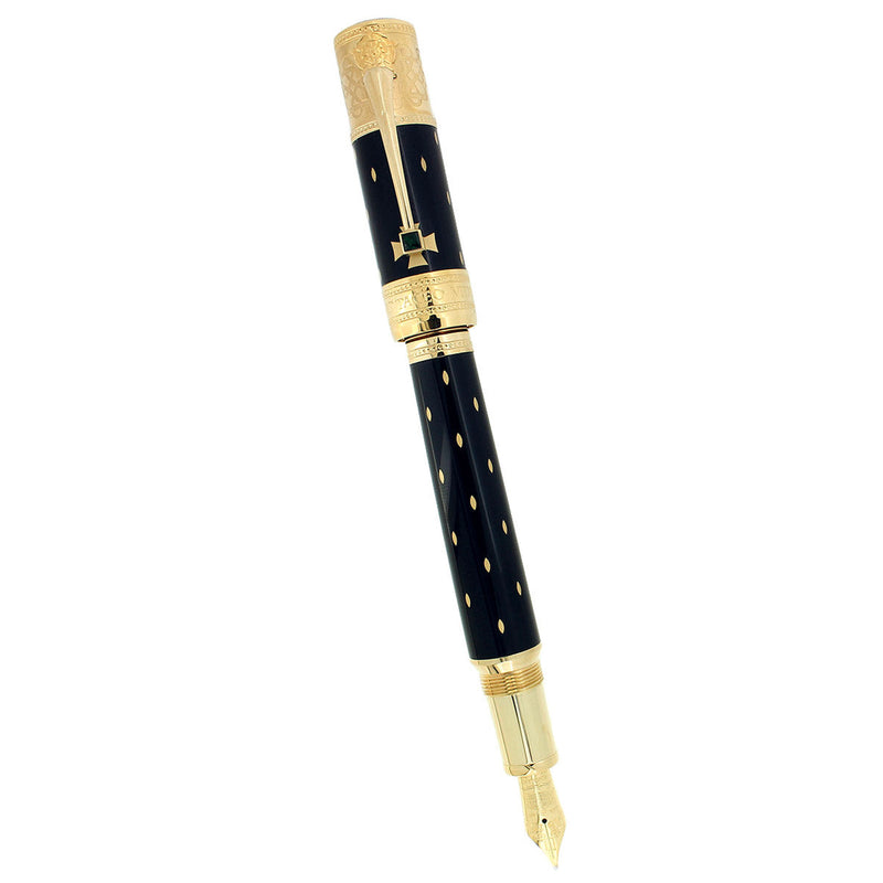 2010 MONTBLANC ELIZABETH I PATRON OF THE ART LIMITED EDITION FOUNTAIN PEN MINT OFFERED BY ANTIQUE DIGGER