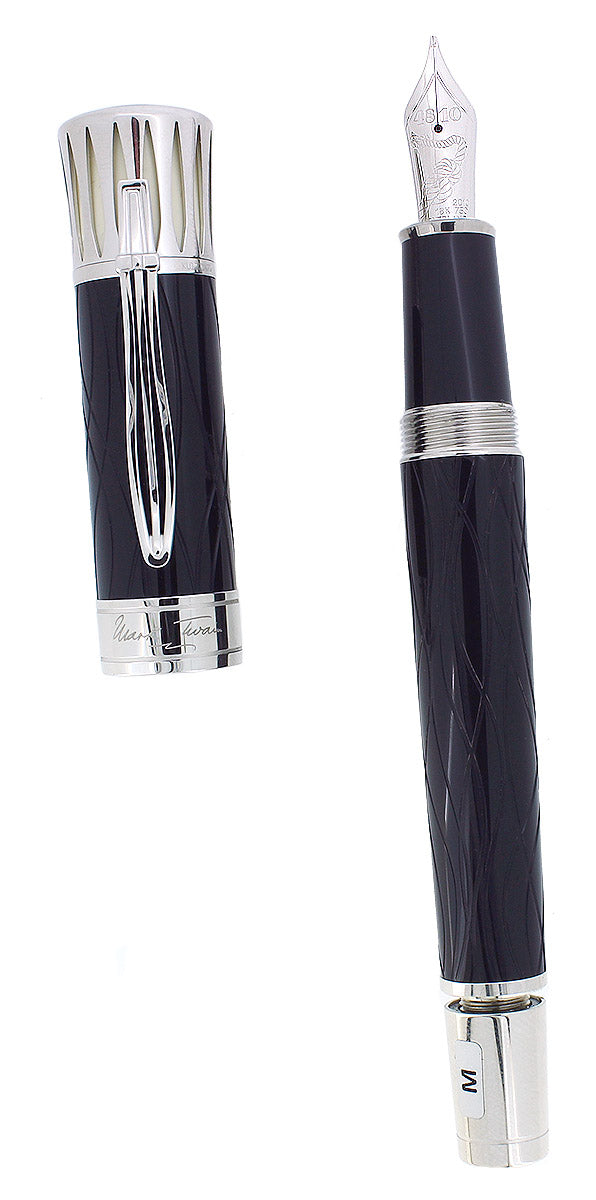 2010 MONTBLANC MARK TWAIN WRITERS SERIES LIMITED EDITION FOUNTAIN PEN NEW INKED OFFERED BY ANTIQUE DIGGER