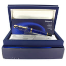 NEVER INKED 2010 PELIKAN M800 BLUE-O- BLUE SPECIAL EDITION 18K MED NIB FOUNTAIN PEN OFFERED BY ANTIQUE DIGGER
