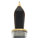 C2010 PELIKAN M800 SOUVERAN CLEAR DEMONSTRATOR 18K MED NIB FOUNTAIN PEN OFFERED BY ANTIQUE DIGGER