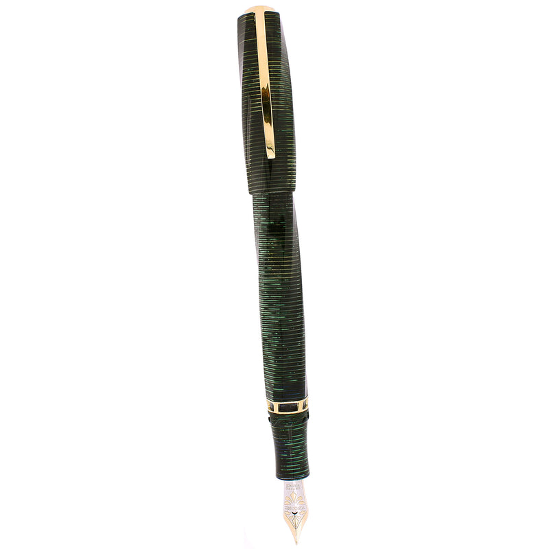 2010 VISCONTI COSMOPOLITAN GREEN PEARL LIMITED EDITION 19/22 FOUNTAIN PEN MINT BOXED OFFERED BY ANTIQUE DIGGER