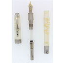 2010 VISCONTI OPERA WHITE HONEY LIMITED EDITION 25/65 DREAMTOUCH 23K NIB FOUNTAIN PEN NEVER INKED OFFERED BY ANTIQUE DIGGER