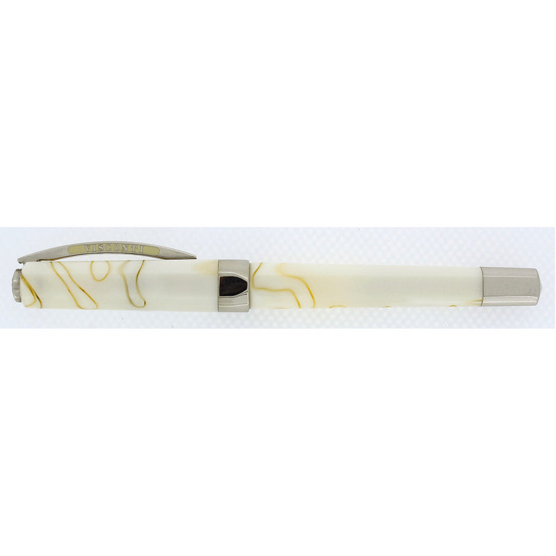 2010 VISCONTI OPERA WHITE HONEY LIMITED EDITION 25/65 DREAMTOUCH 23K NIB FOUNTAIN PEN NEVER INKED OFFERED BY ANTIQUE DIGGER