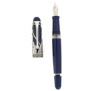 2011 AURORA TORINO SPECIAL EDITION 150TH ANNIVERSARY OF ITALIAN UNIFICATION STERLING CAP 18K MEDIUM NIB FOUNTAIN PEN NEVER INKED OFFERED BY ANTIQUE DIGGER