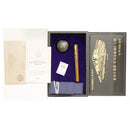 NEVER INKED 2011 SAILOR 100TH ANNIVERSARY SHIMA-KUWA WOOD 21K H-M NIB FOUNTAIN PEN OFFERED BY ANTIQUE DIGGER