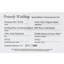 2011 VISCONTI PRINCELY WEDDING LIMITED EDITION 211/388 FOUNTAIN PEN NEVER INKED OFFERED BY ANTIQUE DIGGER