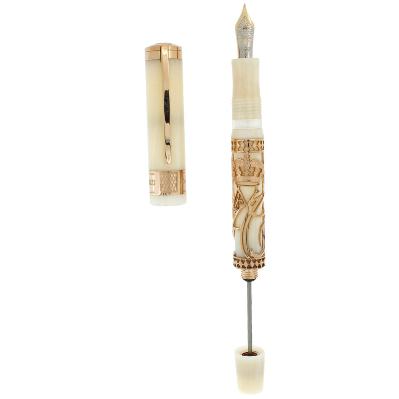 2011 VISCONTI PRINCELY WEDDING LIMITED EDITION 211/388 FOUNTAIN PEN NEVER INKED OFFERED BY ANTIQUE DIGGER