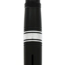 2010 WATERMAN CHARLESTON BLACK W/RHOUDIUM TRIM 18K NIB FOUNTAIN PEN NEW IN BOX OFFERED BY ANTIQUE DIGGER