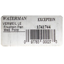 2011 WATERMAN EXCEPTION LIMITED EDITION MARKS OF TIME STERLING VERMEIL FOUNTAIN PEN NEVER INKED OFFERED BY ANTIQUE DIGGER