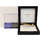 2011 WATERMAN EXCEPTION LIMITED EDITION MARKS OF TIME STERLING VERMEIL FOUNTAIN PEN NEVER INKED OFFERED BY ANTIQUE DIGGER