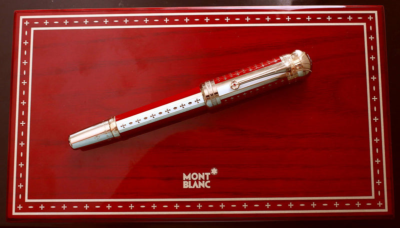 NEVER INKED 2012 MONTBLANC JOSEPH II PATRON OF THE ARTS LIMITED EDITION 4810 FOUNTAIN PEN OFFERED BY ANTIQUE DIGGER