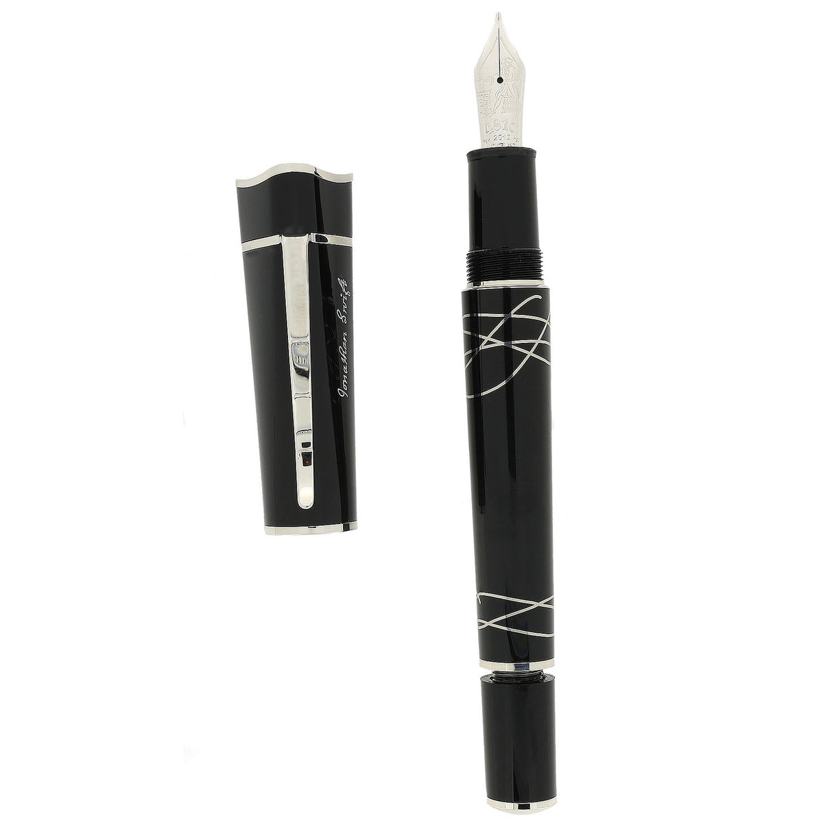 2012 MONTBLANC JONATHAN SWIFT WRITERS LIMITED EDITION FOUNTAIN PEN NEW