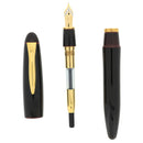 2012 PLATINUM PRESIDENT URUSHI RED LACQUERED TAMENURI 18K BROAD NIB FOUNTAIN PEN NEVER INKED OFFERED BY ANTIQUE DIGGER