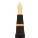 2012 PLATINUM PRESIDENT URUSHI RED LACQUERED TAMENURI 18K BROAD NIB FOUNTAIN PEN NEVER INKED OFFERED BY ANTIQUE DIGGER