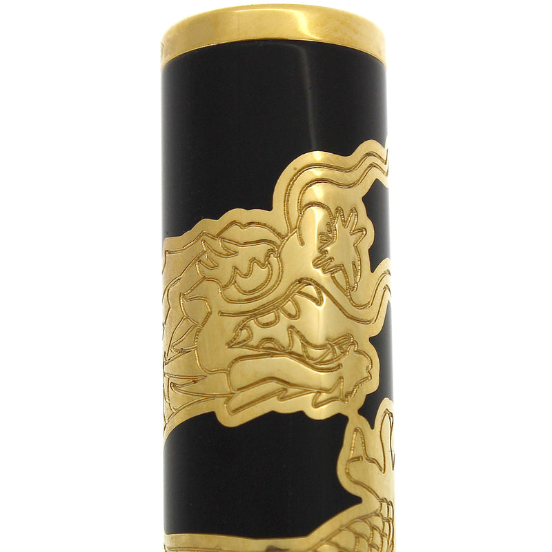 NEVER INKED 2012 S.T. DUPONT DRAGON LIMITED EDITION 257/888 FOUNTAIN PEN MINT BOXED OFFERED BY ANTIQUE DIGGER