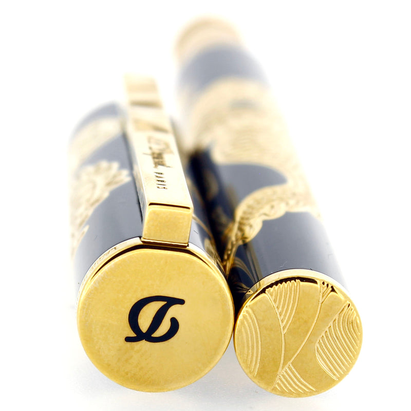 NEVER INKED 2012 S.T. DUPONT DRAGON LIMITED EDITION 257/888 FOUNTAIN PEN MINT BOXED OFFERED BY ANTIQUE DIGGER