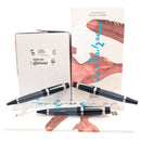 2013 MONTBLANC HONORE de BALZAC 3 PIECE WRITER'S SERIES LIMITED EDITION FOUNTAIN PEN BALLPOINT & PENCIL NEW IN BOX OFFERED BY ANTIQUE DIGGER