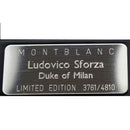 2013 MONTBLANC LUDOVICO SFORZA DUKE OF MILAN PATRON OF THE ART FOUNTAIN PEN NEVER INKED OFFERED BY ANTIQUE DIGGER