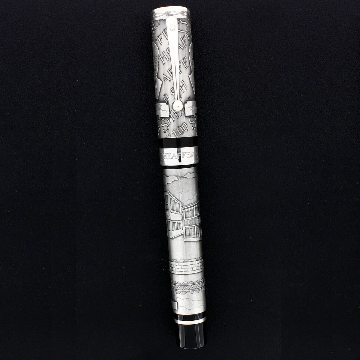 RARE 2013 SHEAFFER CENTENNIAL STERLING SILVER LIMITED EDITION 34/516 F
