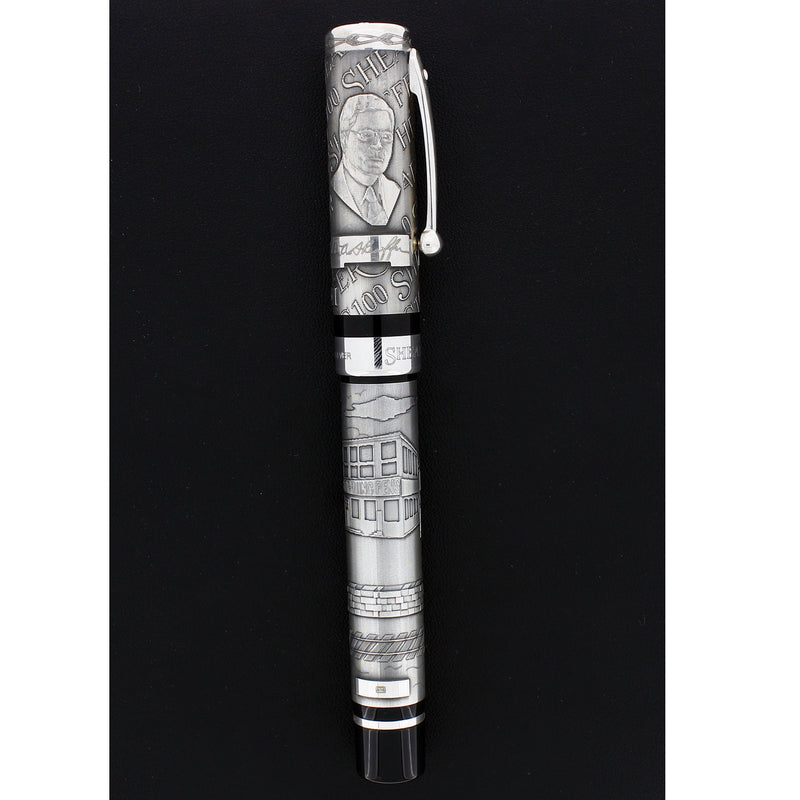 RARE 2013 SHEAFFER CENTENNIAL STERLING SILVER LIMITED EDITION 34/516 FOUNTAIN PEN NEVER INKED OFFERED BY ANTIQUE DIGGER