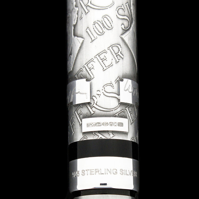 RARE 2013 SHEAFFER CENTENNIAL STERLING SILVER LIMITED EDITION 34/516 FOUNTAIN PEN NEVER INKED OFFERED BY ANTIQUE DIGGER