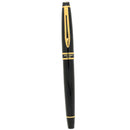 NEVER INKED 2013 WATERMAN EXPERT II POLISHED BLACK & GOLD TRIM MEDIUM NIB FOUNTAIN PEN OFFERED BY ANTIQUE DIGGER