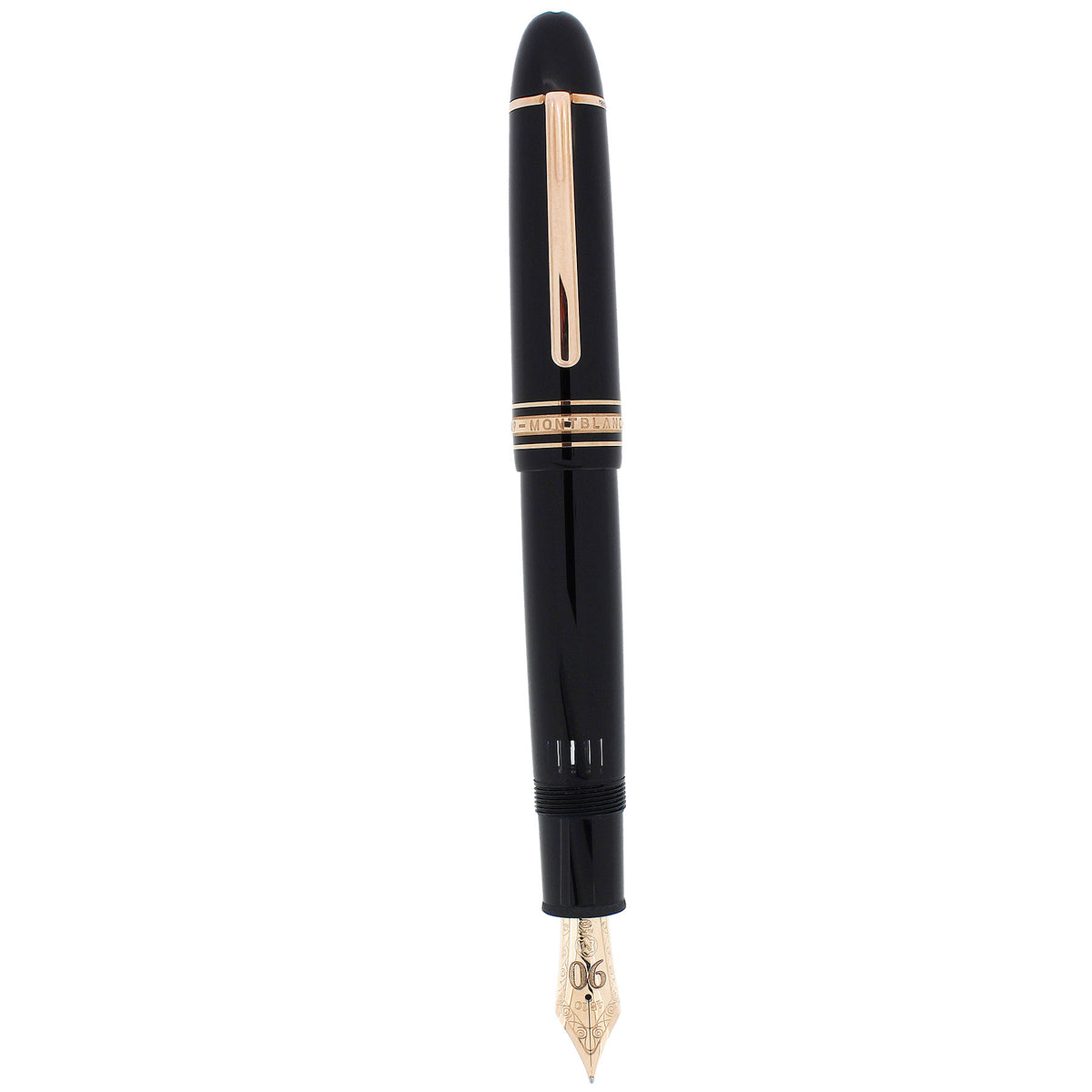 SCARCE 2014 MONTBLANC 149 90TH ANNIVERSARY ROSE/RED GOLD TRIM FOUNTAIN
