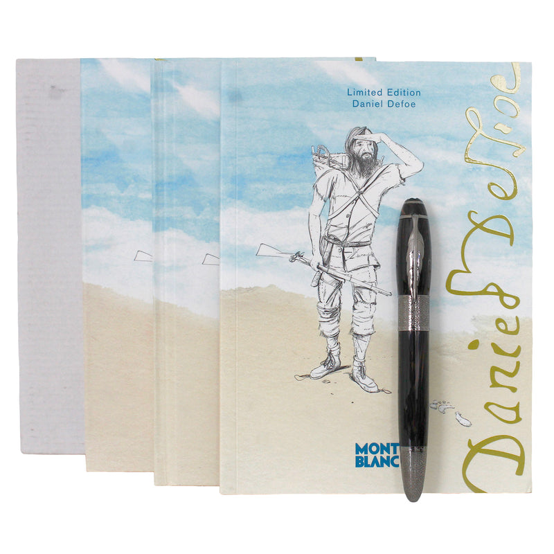 2014 MONTBLANC DANIEL DEFOE WRITES SERIES LIMITED EDITION FOUNTAIN PEN NEW OLD STOCK OFFERED BY ANTIQUE DIGGER