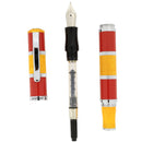 2014 MONTEVERDE REGATTA SPORT SUNSET RED MEDIUM NIB FOUNTAIN PEN NEVER INKED OFFERED BY ANTIQUE DIGGER