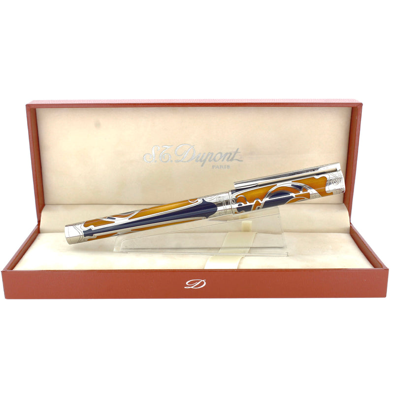 PROTOTYPE 2014 S.T. DUPONT ART NOUVEAU CASA FENOGLIO FOUNTAIN PEN NEVER INKED OFFERED BY ANTIQUE DIGGER