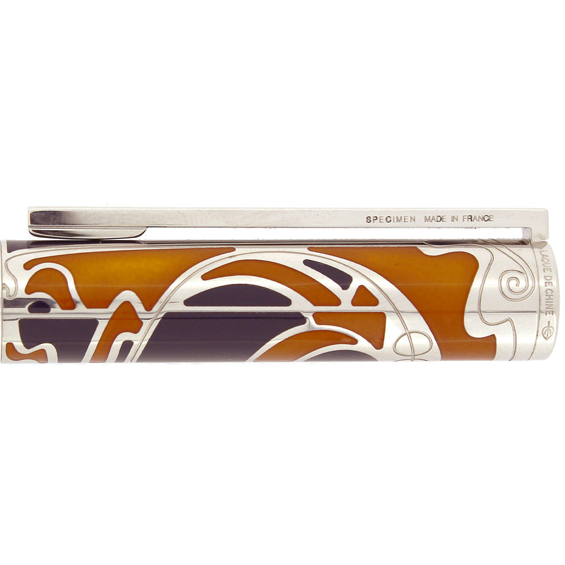 PROTOTYPE 2014 S.T. DUPONT ART NOUVEAU CASA FENOGLIO FOUNTAIN PEN NEVER INKED OFFERED BY ANTIQUE DIGGER