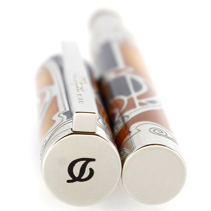 PROTOTYPE 2014 S.T. DUPONT ART NOUVEAU CASA FENOGLIO FOUNTAIN PEN NEVER INKED OFFERED BY ANTIQUE DIGGER