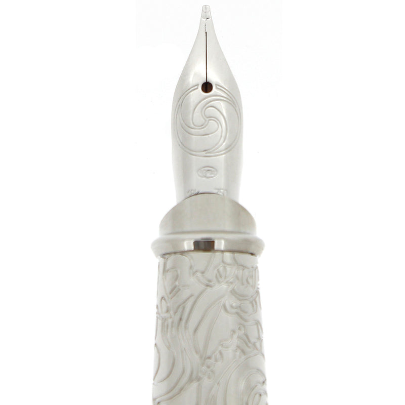 PROTOTYPE 2014 S.T. DUPONT ART NOUVEAU CASA FENOGLIO FOUNTAIN PEN NEVER INKED OFFERED BY ANTIQUE DIGGER