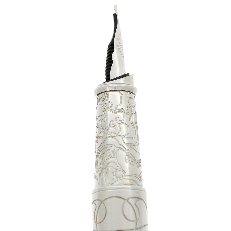 PROTOTYPE 2014 S.T. DUPONT ART NOUVEAU CASA FENOGLIO FOUNTAIN PEN NEVER INKED OFFERED BY ANTIQUE DIGGER