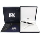 2014 MONTBLANC JOHN F. KENNEDY JFK SPECIAL EDITION BLUE FOUNTAIN PEN NEVER INKED BOXED OFFERED BY ANTIQUE DIGGER