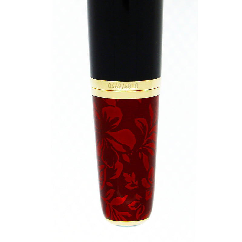 2015 MONTBLANC LUCIANO PAVAROTTI PATRON OF THE ARTS LIMITED EDITION 4810 FOUNTAIN PEN NEVER INKED OFFERED BY ANTIQUE DIGGER