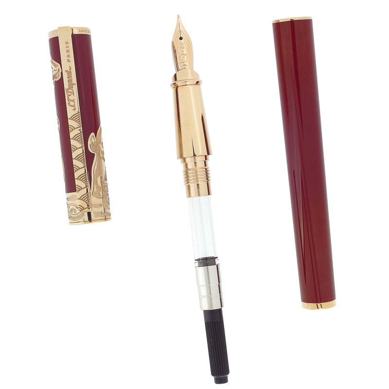 2015 S.T. DUPONT LIMITED EDITION NEO CLASSIC HAUTE CREATION GOAT FOUNTAIN PEN NEVER INKED OFFERED BY ANTIQUE DIGGER