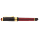 2015 MICHEL PERCHIN MP6 LIMITED EDITION 83/88 GREEK KEY RUBY RED GUILLOCHE ENAMELED & STERLING VERMEIL TRIM FOUNTAIN PEN OFFERED BY ANTIQUE DIGGER