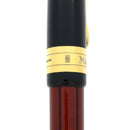 2015 MICHEL PERCHIN MP6 LIMITED EDITION 83/88 GREEK KEY RUBY RED GUILLOCHE ENAMELED & STERLING VERMEIL TRIM FOUNTAIN PEN OFFERED BY ANTIQUE DIGGER