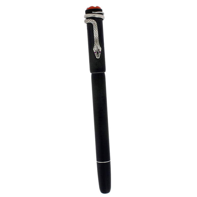 2016 MONTBLANC HERITAGE BLACK EBONITE ROUGE et NOIR LIMITED EDITION FOUNTAIN PEN NEW OLD STOCK OFFERED BY ANTIQUE DIGGER