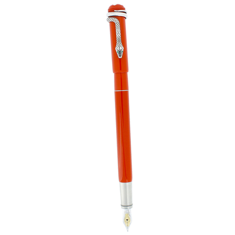2016 MONTBLANC HERITAGE ROUGE et NOIR CORAL SPECIAL EDITION FOUNTAIN PEN NEW OLD STOCK OFFERED BY ANTIQUE DIGGER