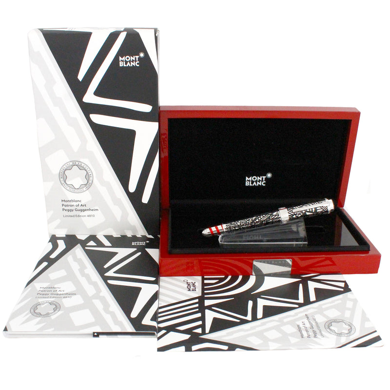 NEVER INKED 2016 MONTBLANC PATRON OF THE ARTS PEGGY GUGGENHEIM LIMITED EDITION FOUNTAIN PEN OFFERED BY ANTIQUE DIGGER