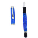 NEVER INKED 2016 PELIKAN M805 VIBRANT BLUE SPECIAL EDITION FOUNTAIN PEN OFFERED BY ANTIQUE DIGGER