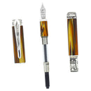 2017 MONTEGRAPPA ERNEST HEMINGWAY THE WRITER LIMITED EDITION STERLING FOUNTAIN PEN NEVER INKED OFFERED BY ANTIQUE DIGGER