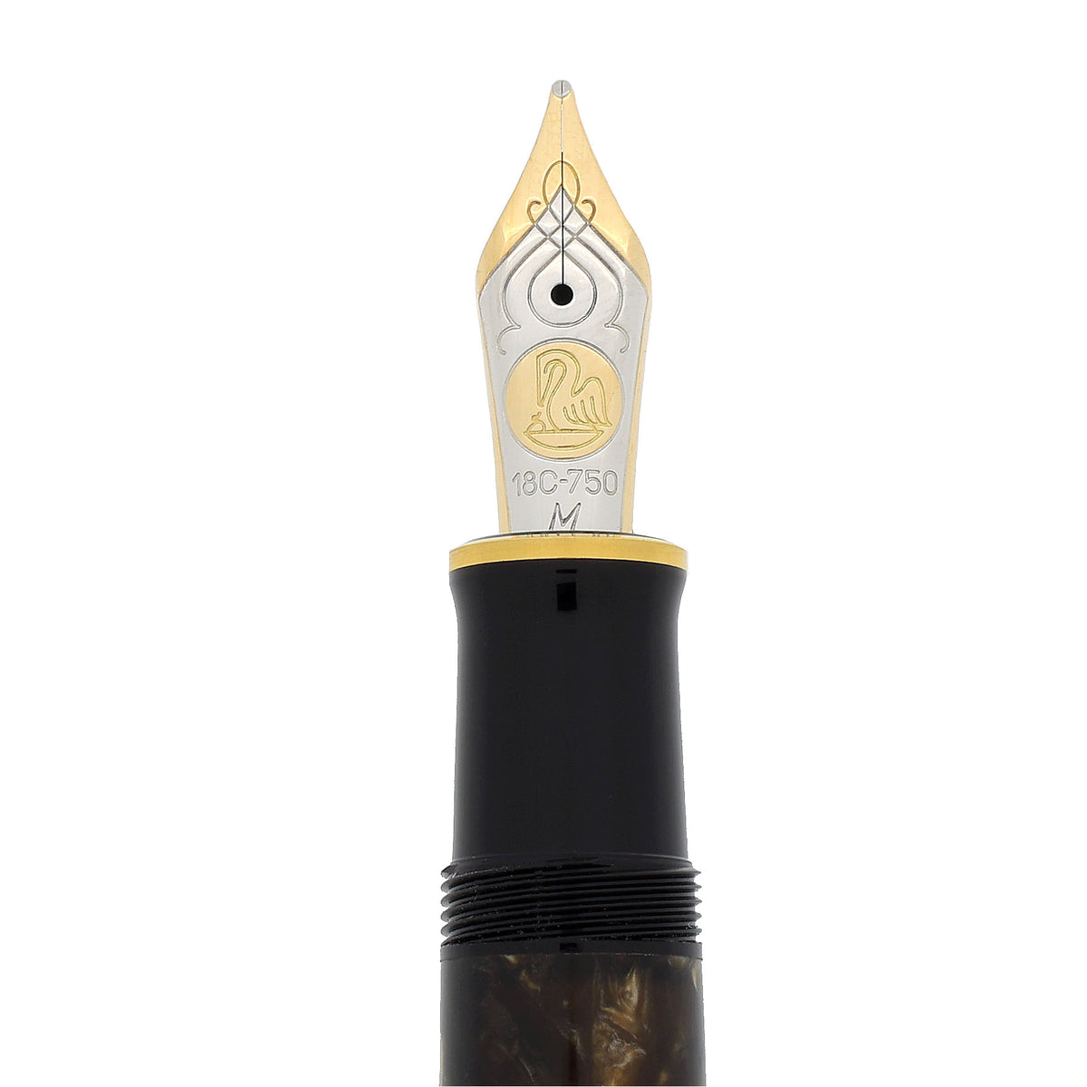 2017 PELIKAN M800 RENAISSANCE BROWN SPECIAL EDITION 18K MED NIB FOUNTA