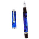 NEVER INKED 2019 PELIKAN M805 BLUE DUNES SPECIAL EDITION FOUNTAIN PEN OFFERED BY ANTIQUE DIGGER
