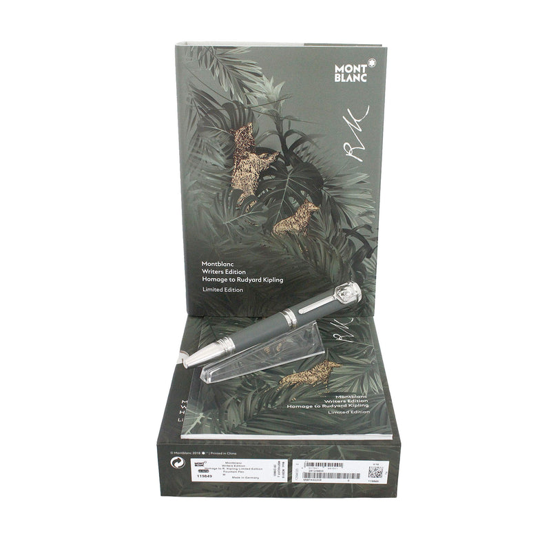 2019 MONTBLANC RUDYARD KIPLING WRITER'S SERIES LIMITED EDITION FOUNTAI