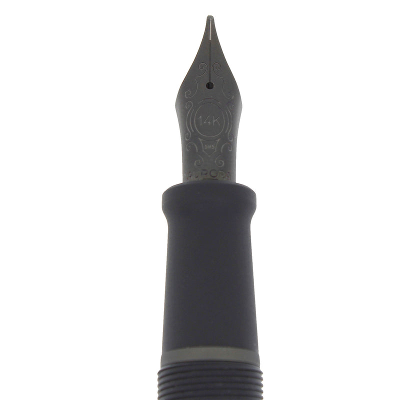 NEVER INKED 2023 AURORA TALENTUM MATTE BLACK FOUNTAIN PEN